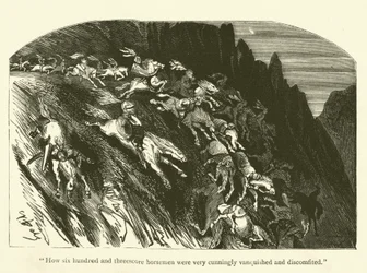 Illustration für die Werke von Rabelais